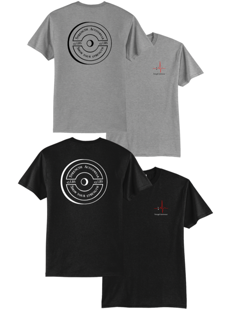 Unisex Barbell Short Sleeve T-Shirt