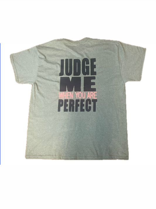 Judge me when you are perfect T-shirt